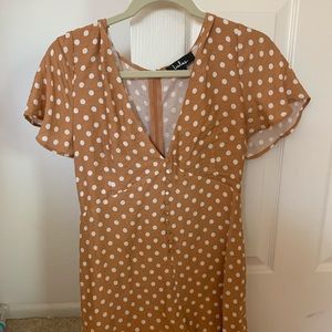 Polka Dot Lulus Romper